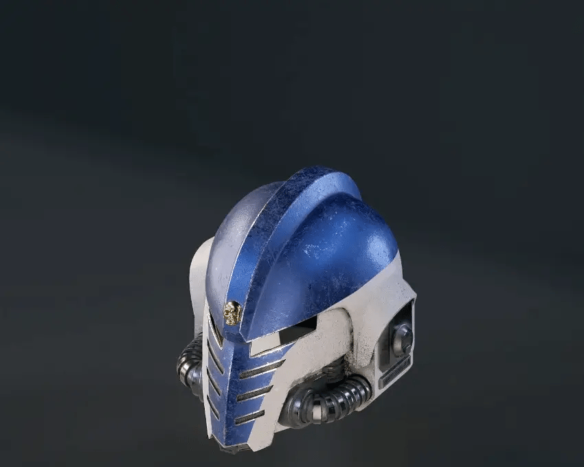 Mediocre Studios40K Galactic Armorer Helmet - DiY KitCosplay Helmet