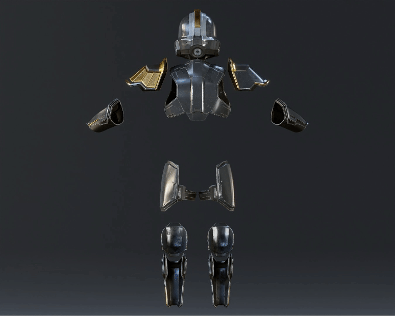 Helldivers - Hero of the Federation Armor