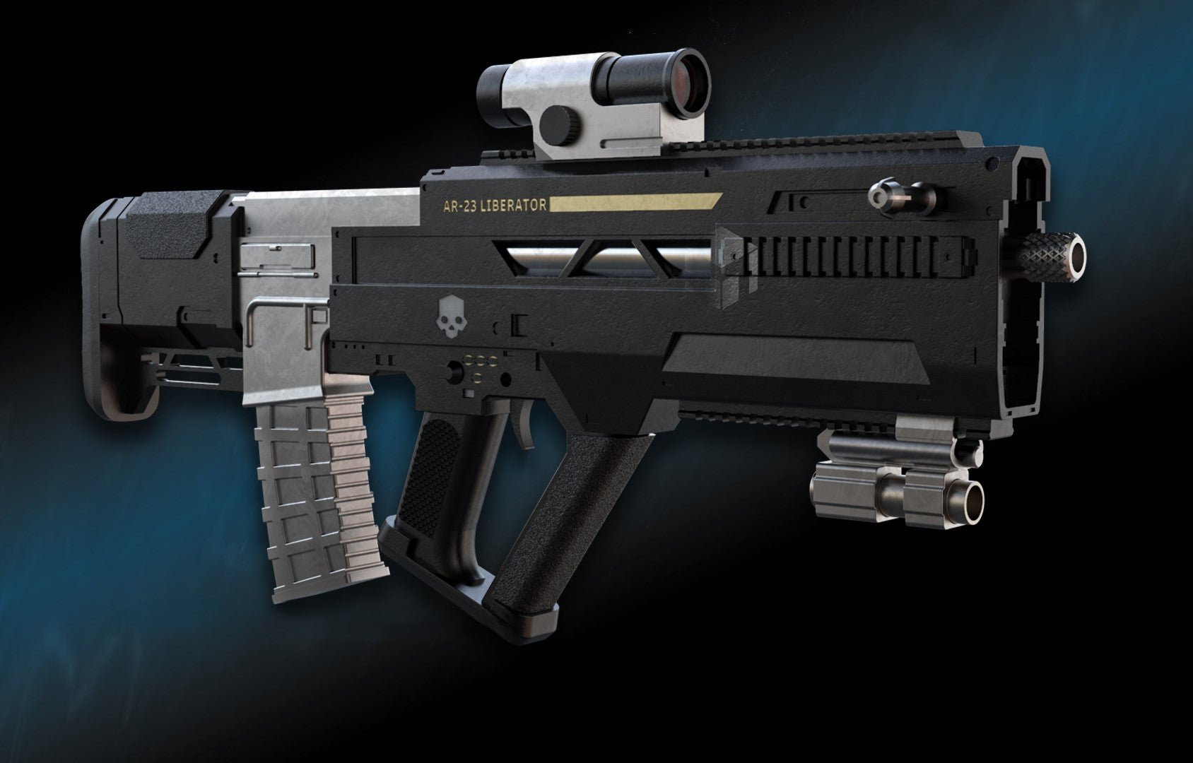 Mediocre StudiosAR - 23 Liberator RifleProps