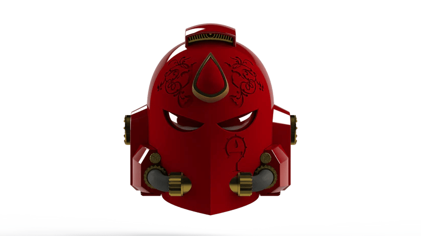 Mediocre StudiosCrimson Celestials - HelmetCosplay Helmet