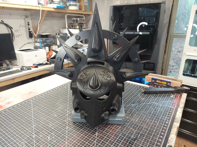 Mediocre StudiosCrimson Celestials - HelmetCosplay Helmet
