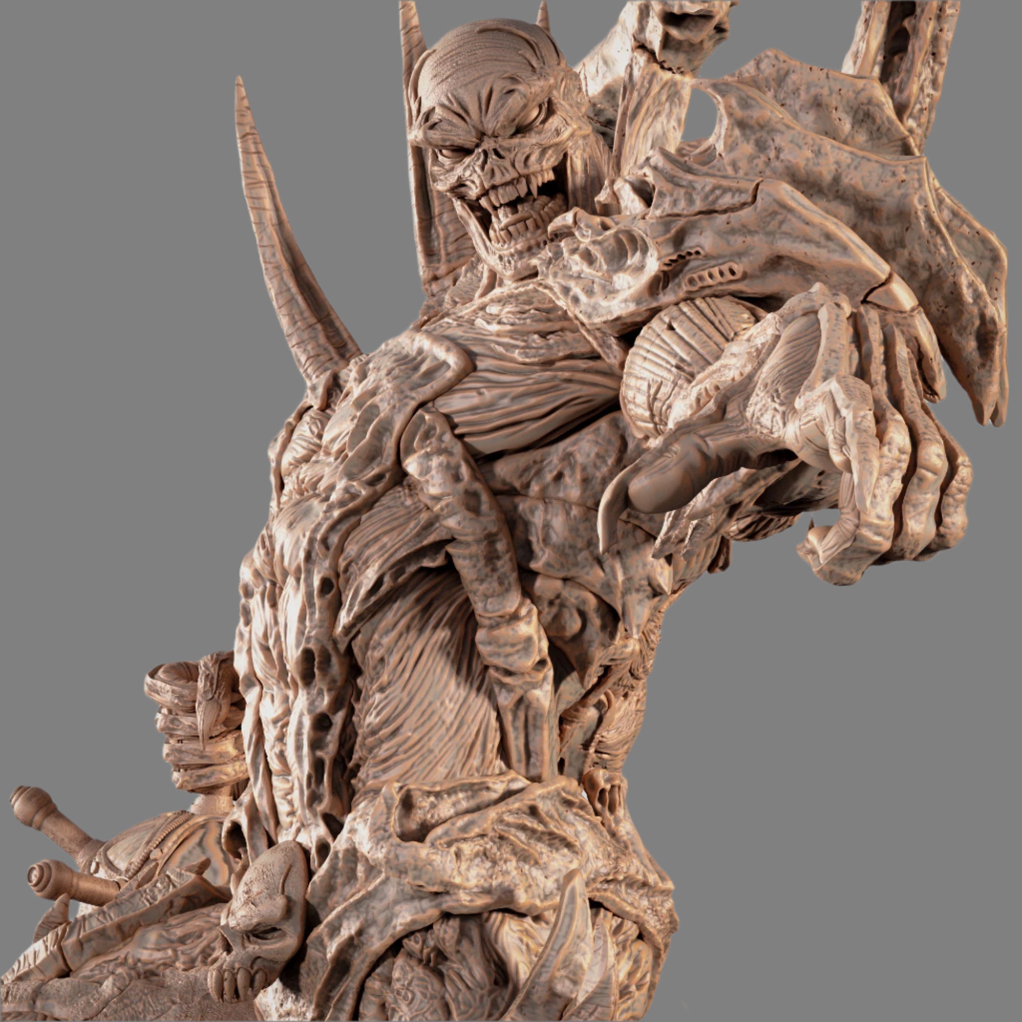 Mediocre StudiosCurse of Spawn Sculpture