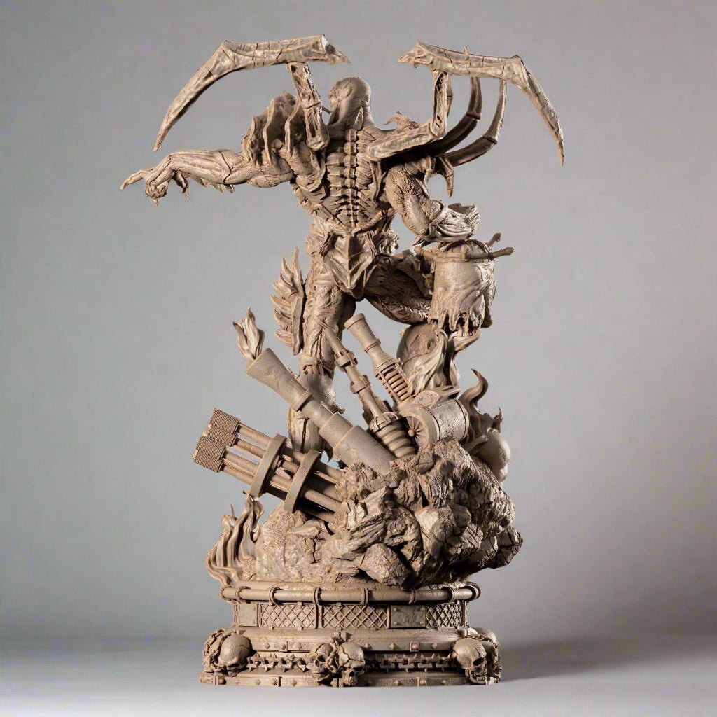Mediocre StudiosCurse of Spawn Sculpture