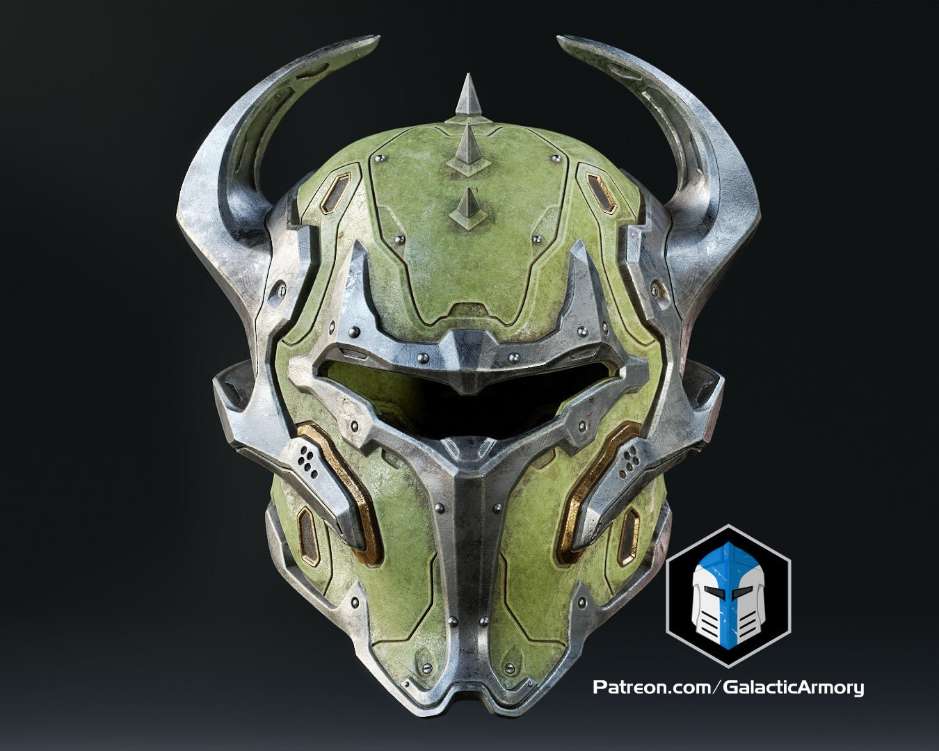 Mediocre StudiosDoom Slayer Sentinel Helmet - DiYCosplay Helmet