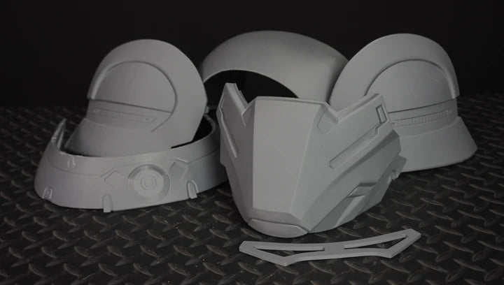 Mediocre StudiosHelldivers 2 Helmet - Exterminator - DIYCosplay Helmet