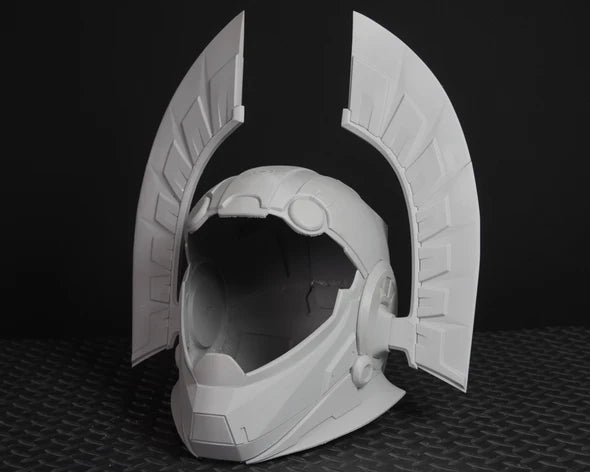 Mediocre StudiosHelldivers 2 Helmet - Savior of the Free - DIYCosplay Helmet
