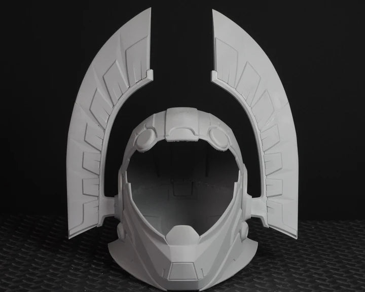 Mediocre StudiosHelldivers 2 Helmet - Savior of the Free - DIYCosplay Helmet