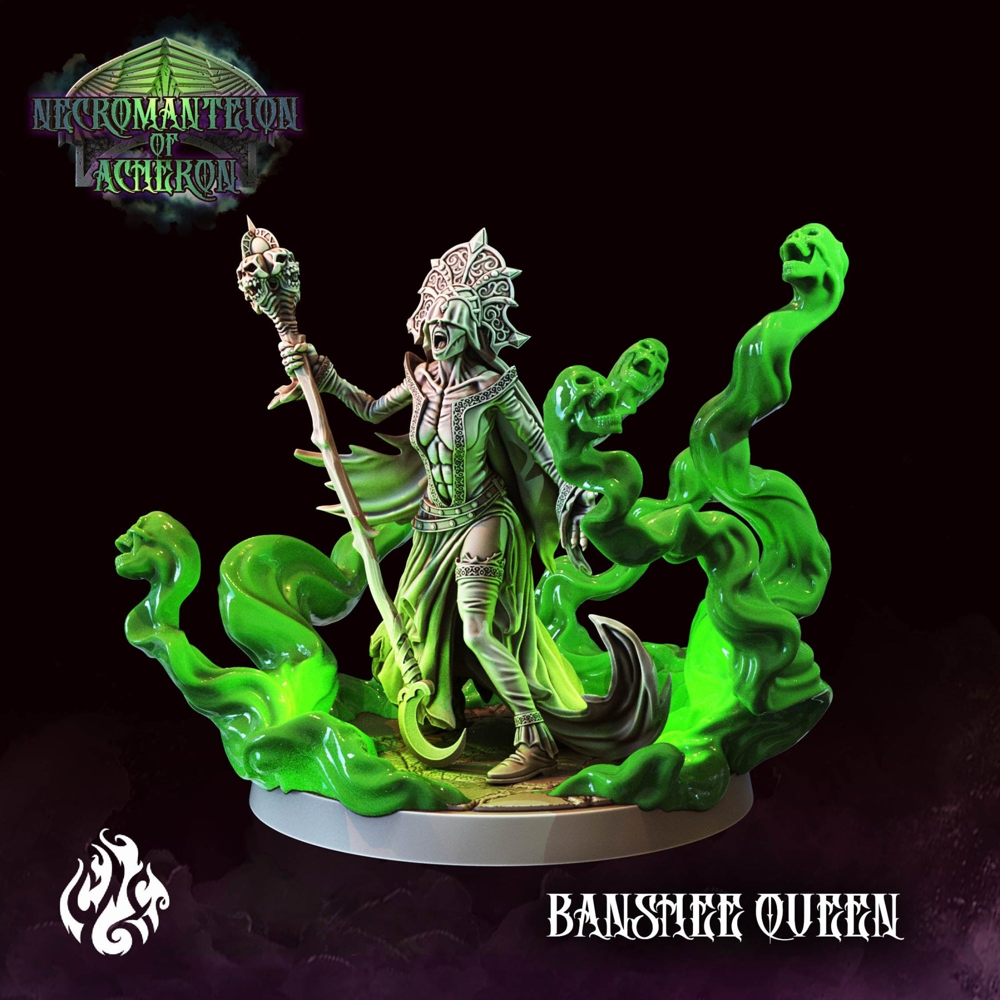 Mediocre StudiosNecromanteion of Acheron (Full Set)Tabletop Gaming Miniature