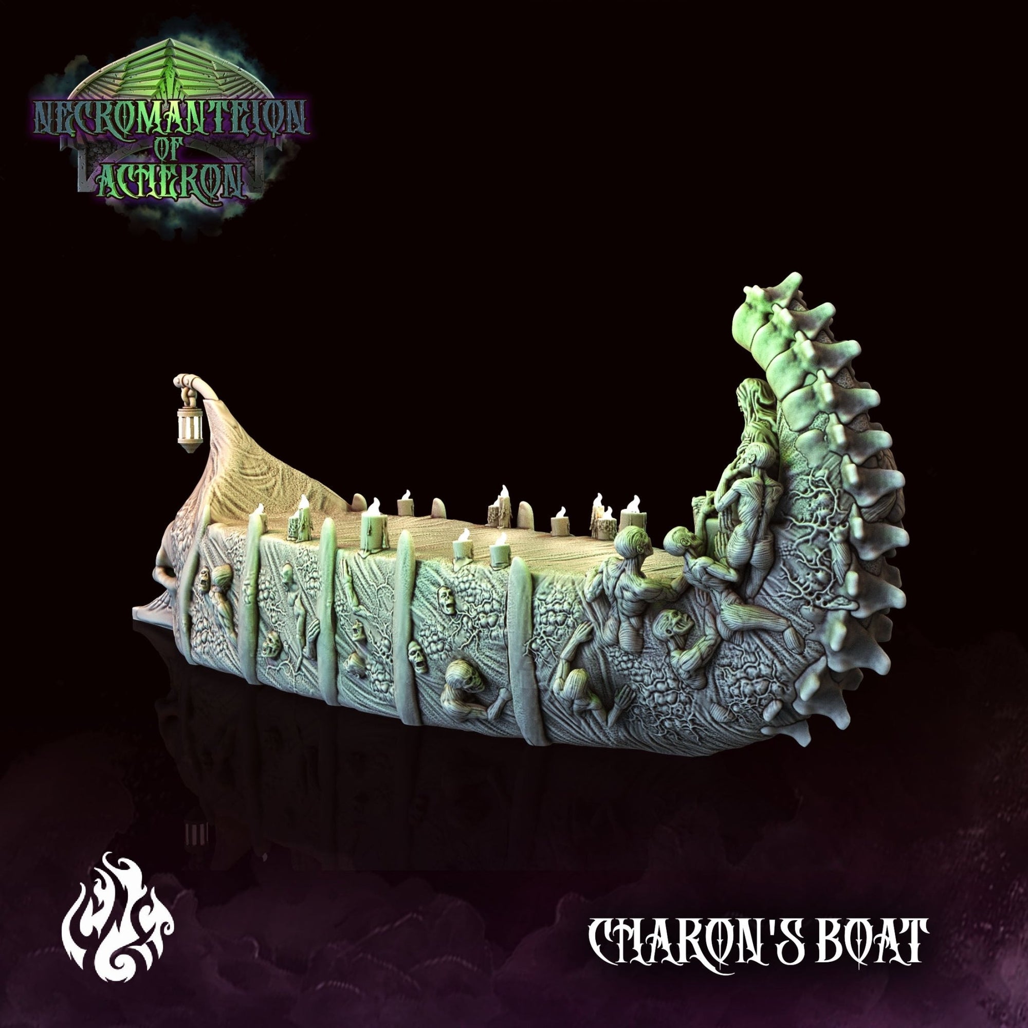 Mediocre StudiosNecromanteion of Acheron (Full Set)Tabletop Gaming Miniature