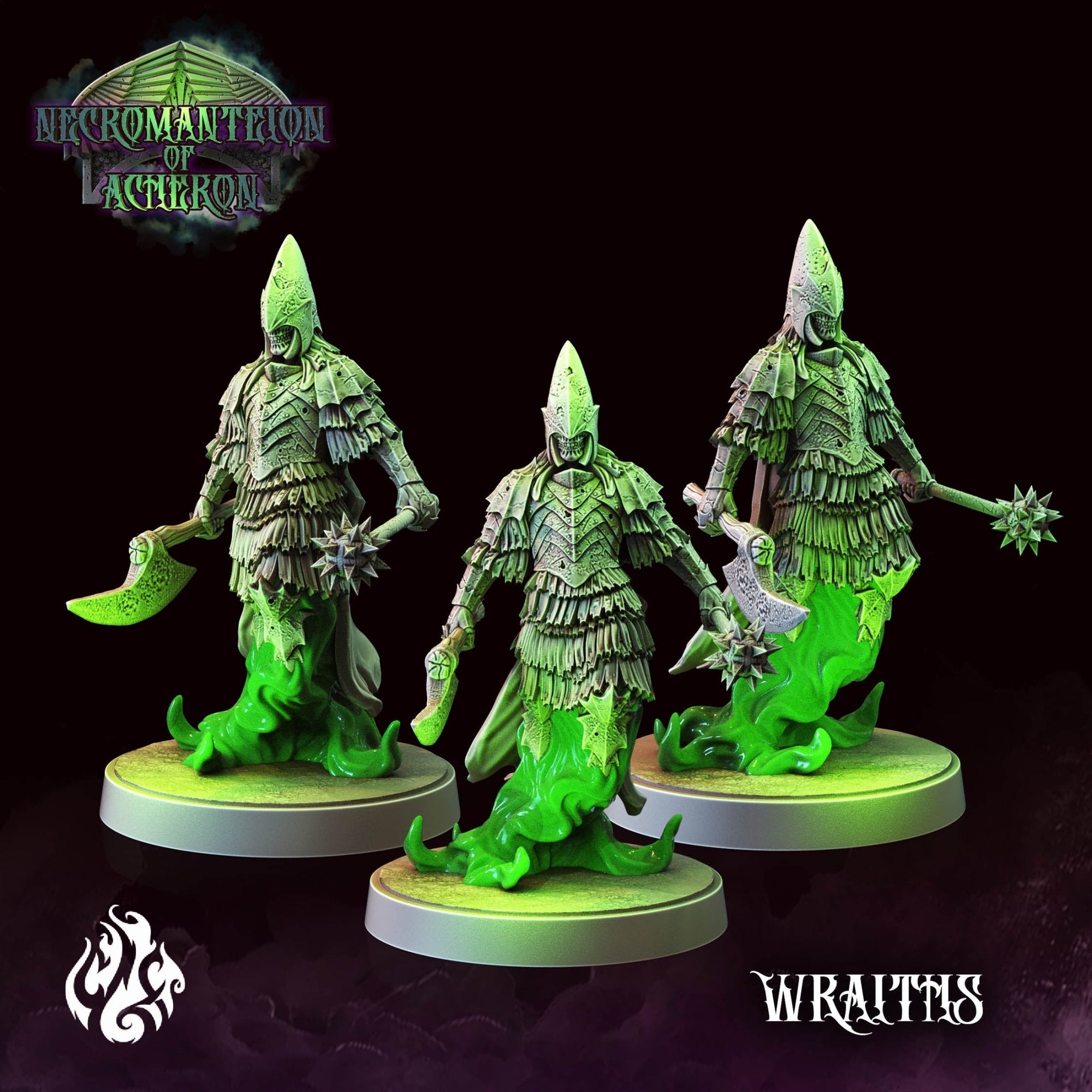 Mediocre StudiosNecromanteion of Acheron (Full Set)Tabletop Gaming Miniature