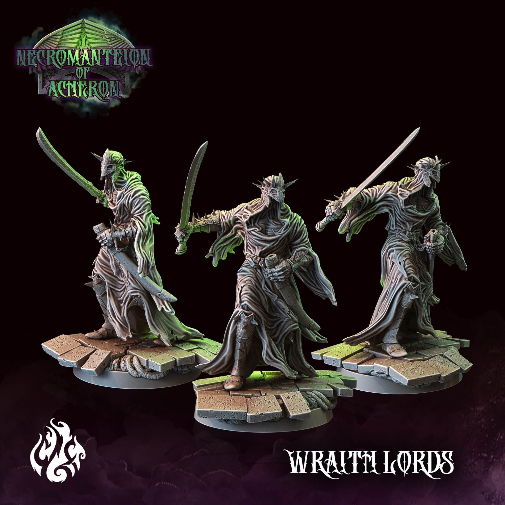 Mediocre StudiosNecromanteion of Acheron (Full Set)Tabletop Gaming Miniature