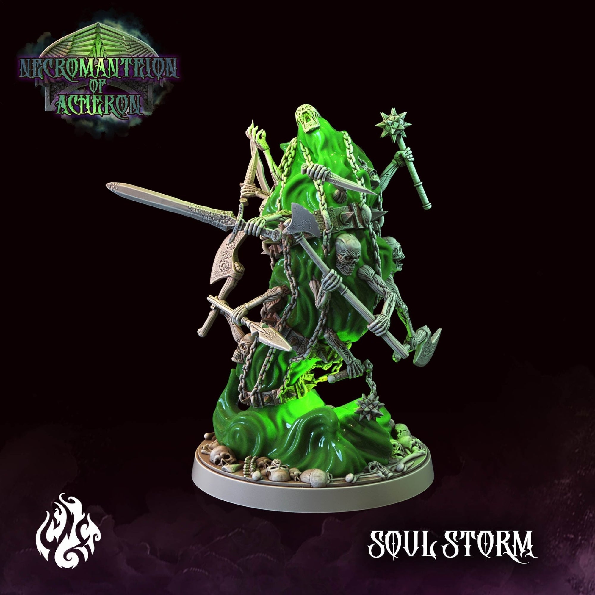 Mediocre StudiosNecromanteion of Acheron (Full Set)Tabletop Gaming Miniature