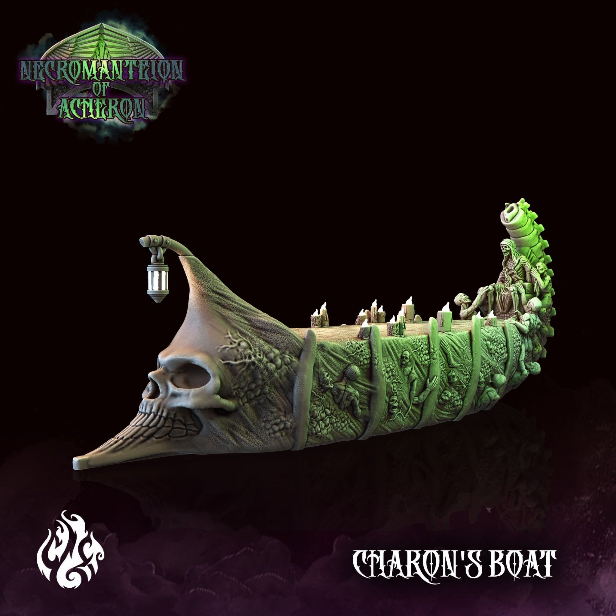 Mediocre StudiosNecromanteion of Acheron (Full Set)Tabletop Gaming Miniature