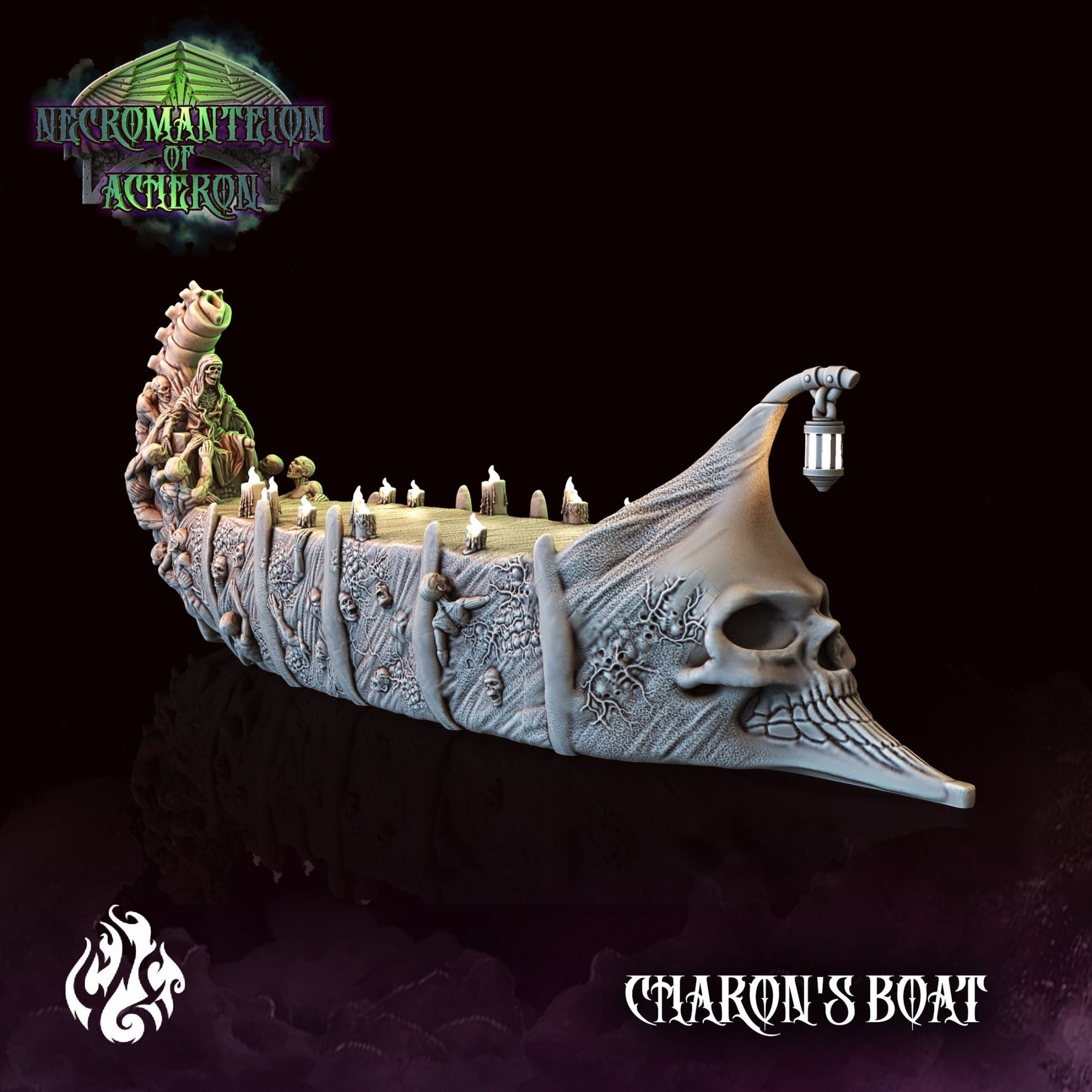 Mediocre StudiosNecromanteion of Acheron (Full Set)Tabletop Gaming Miniature