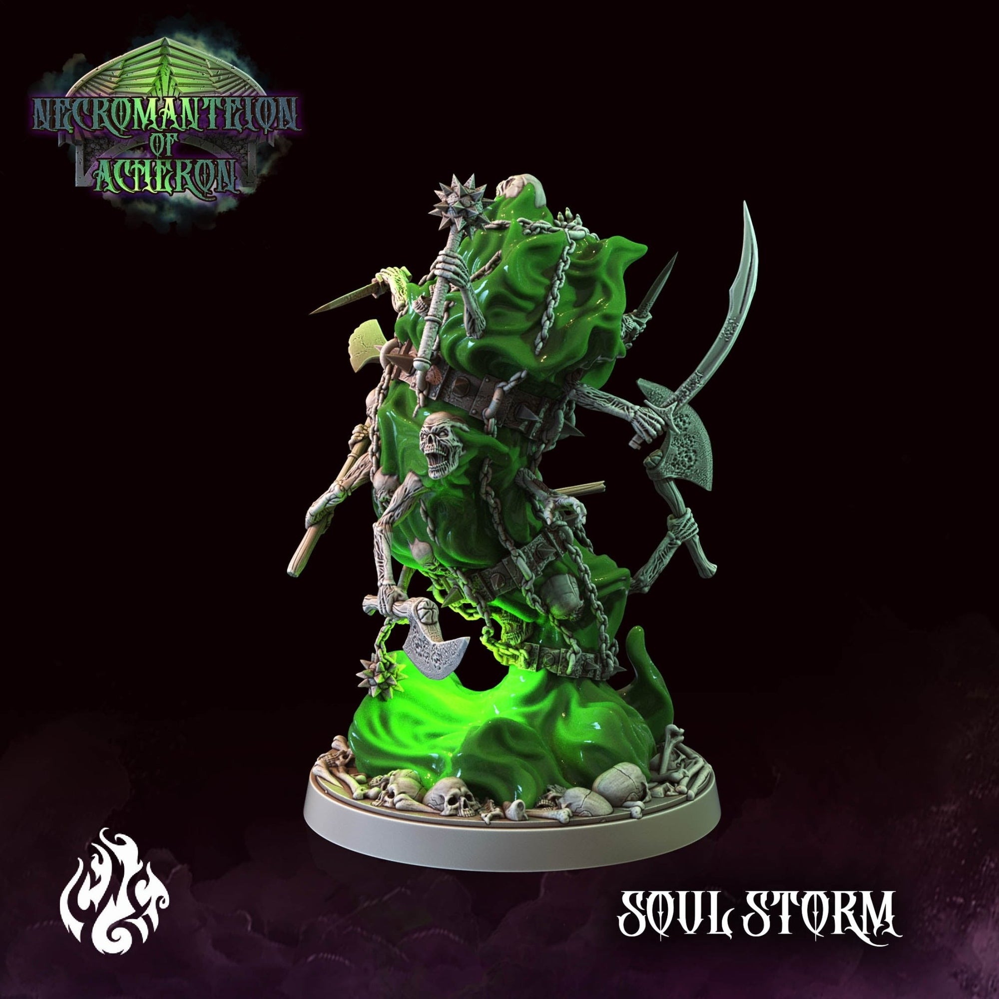 Mediocre StudiosNecromanteion of Acheron (Full Set)Tabletop Gaming Miniature