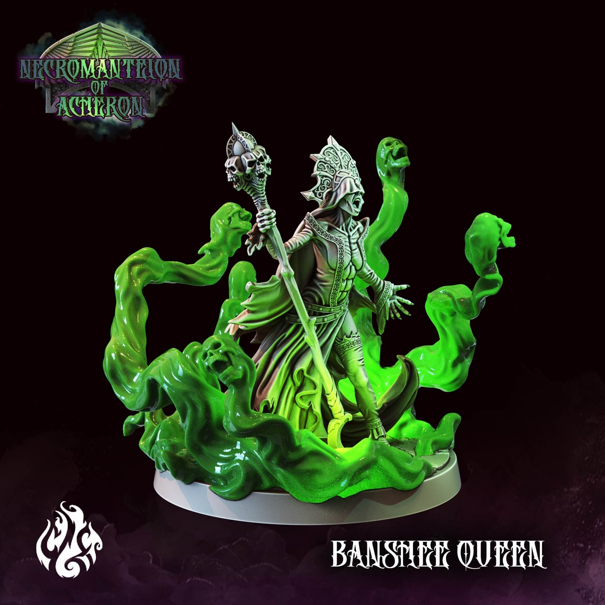 Mediocre StudiosNecromanteion of Acheron (Full Set)Tabletop Gaming Miniature