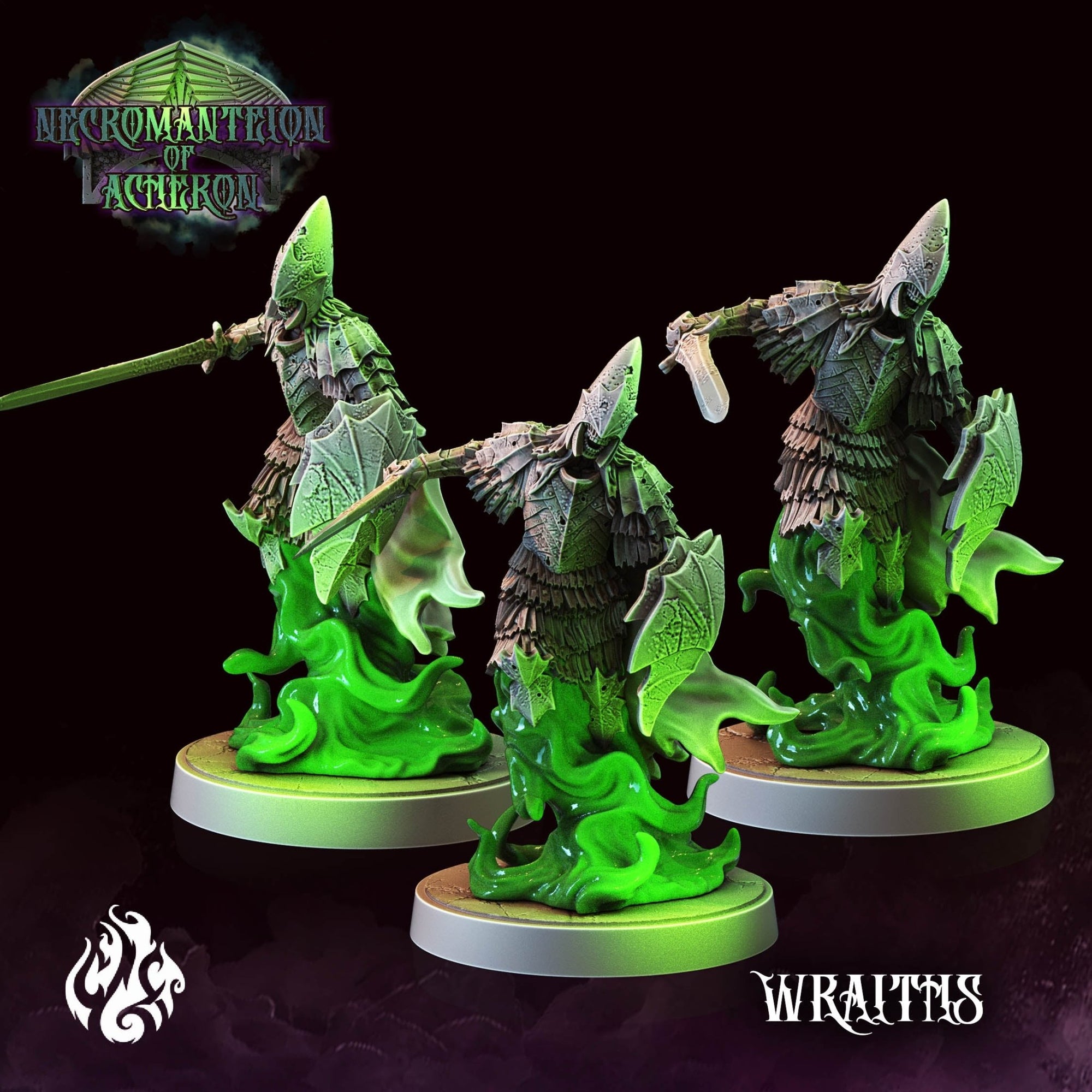 Mediocre StudiosNecromanteion of Acheron (Full Set)Tabletop Gaming Miniature
