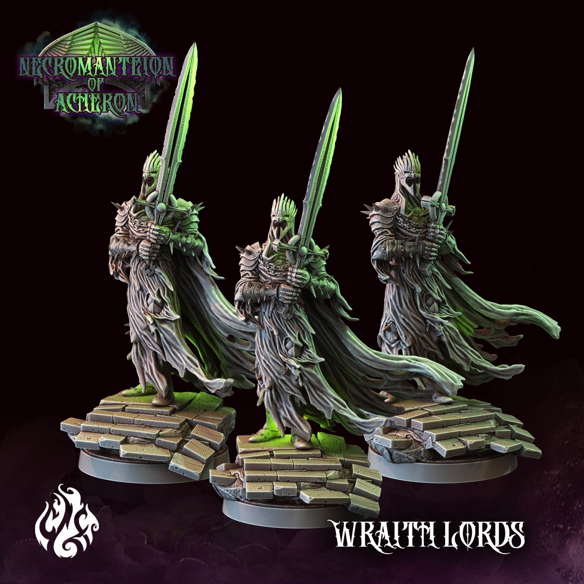 Mediocre StudiosNecromanteion of Acheron (Full Set)Tabletop Gaming Miniature