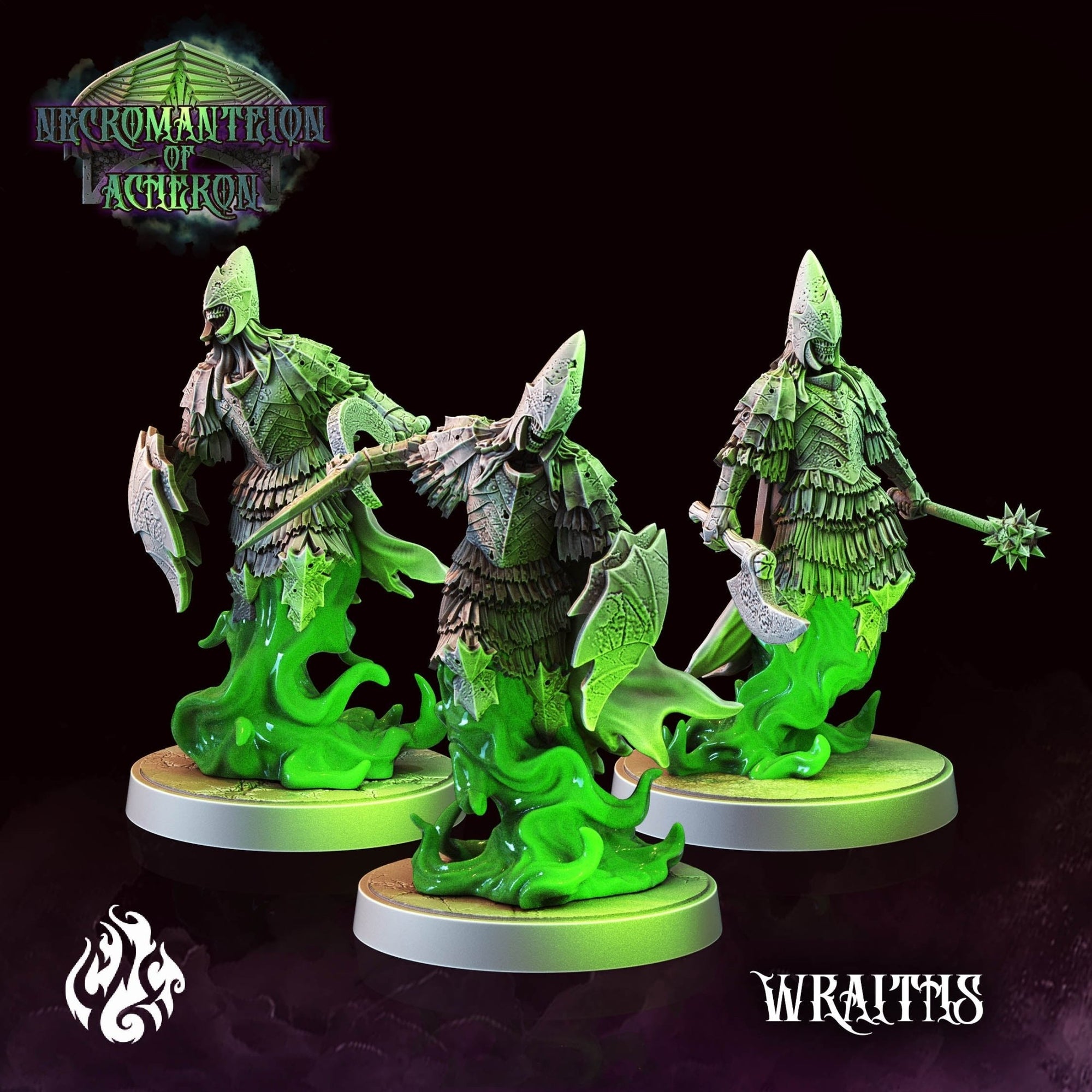 Mediocre StudiosNecromanteion of Acheron (Full Set)Tabletop Gaming Miniature