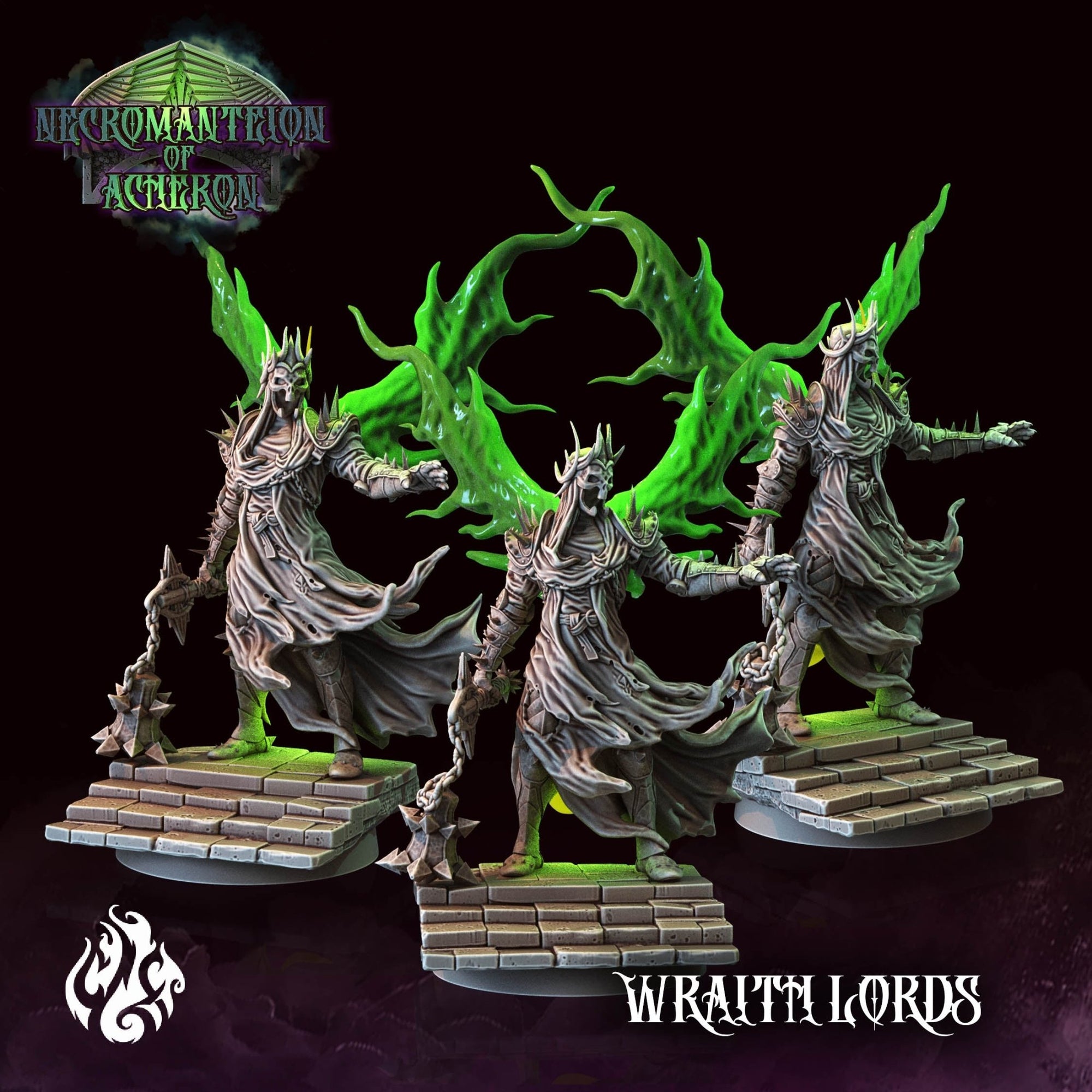 Mediocre StudiosNecromanteion of Acheron (Full Set)Tabletop Gaming Miniature