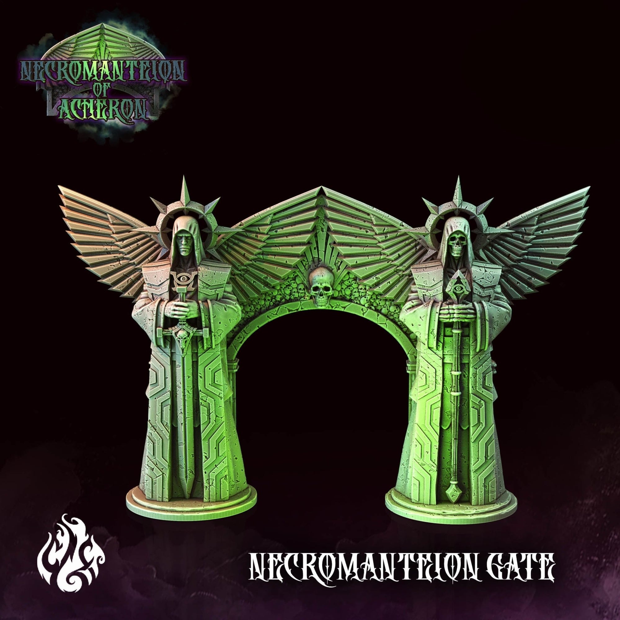 Mediocre StudiosNecromanteion of Acheron (Full Set)Tabletop Gaming Miniature