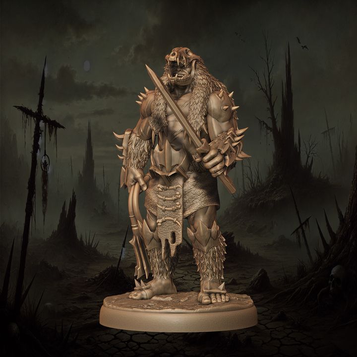 Mediocre StudiosOrc Houndmaster - 10 posesTabletop Gaming Miniature