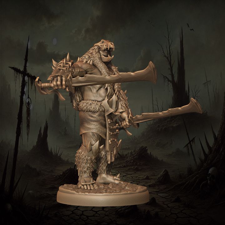 Mediocre StudiosOrc Houndmaster - 10 posesTabletop Gaming Miniature