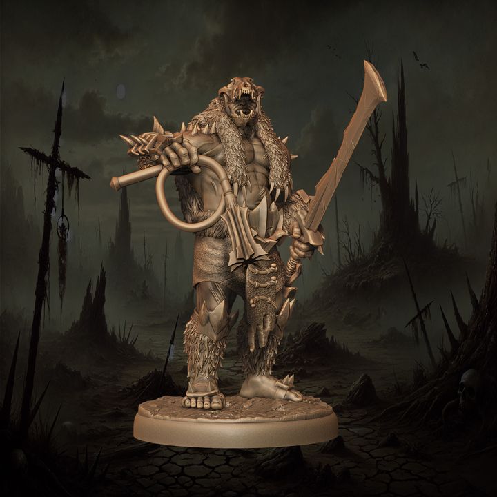 Mediocre StudiosOrc Houndmaster - 10 posesTabletop Gaming Miniature