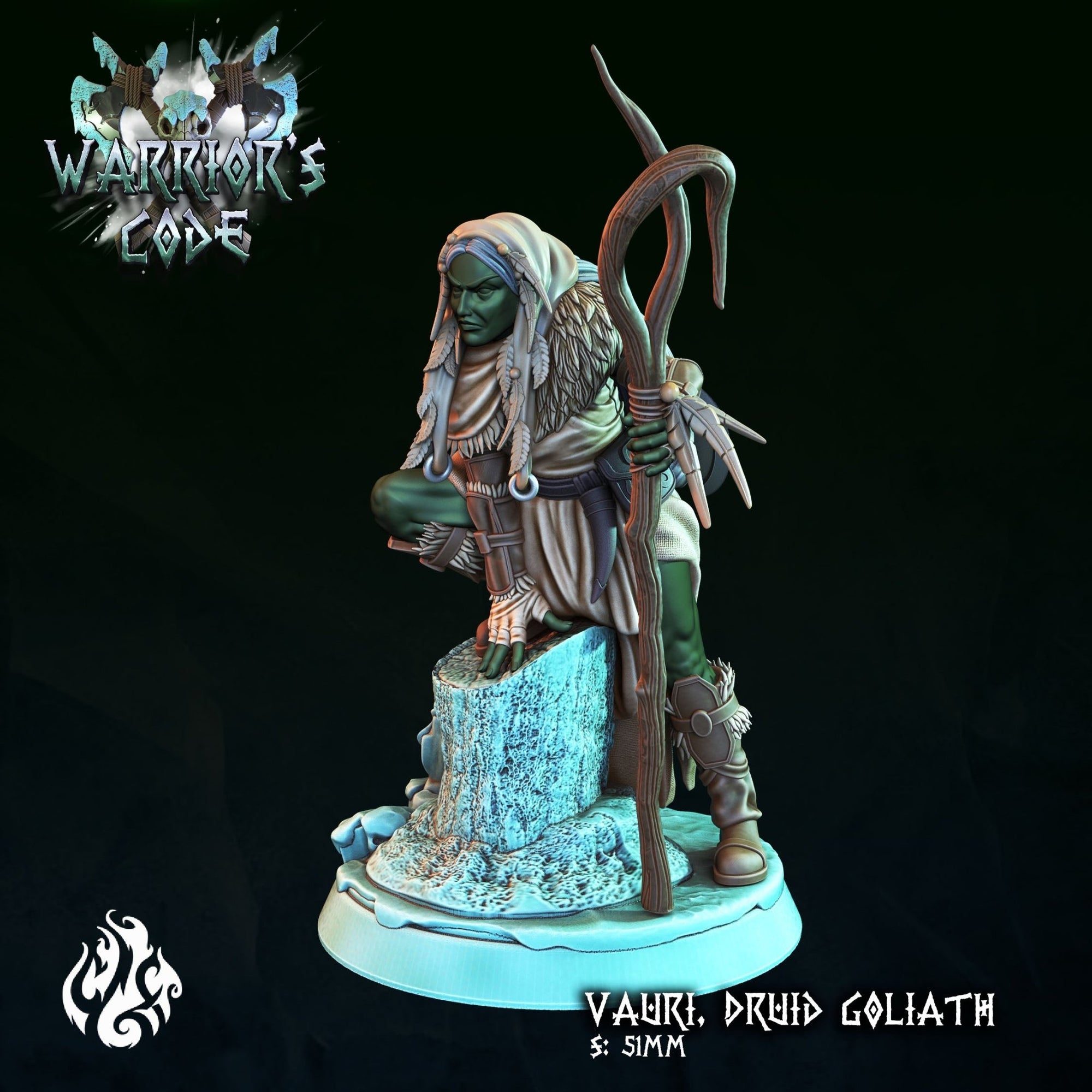 Mediocre StudiosWarrior's CodeTabletop Gaming Miniature