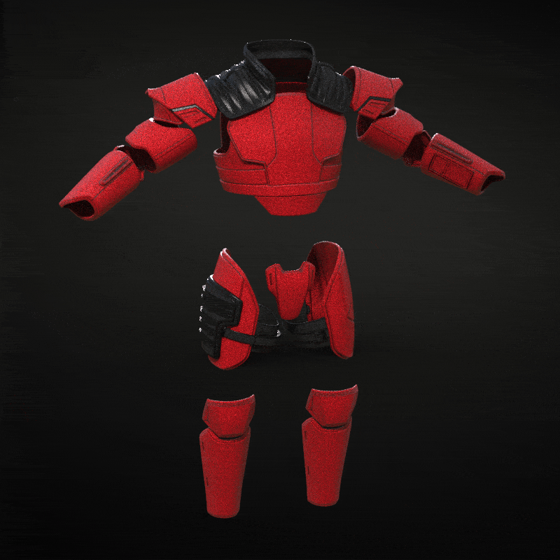 UF-50 BloodHound Armor Set