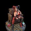 Fully Painted 1/6 Scale Harley Quinn