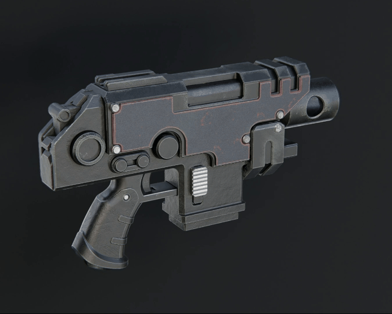 Space Marine 2 Bolt Pistol
