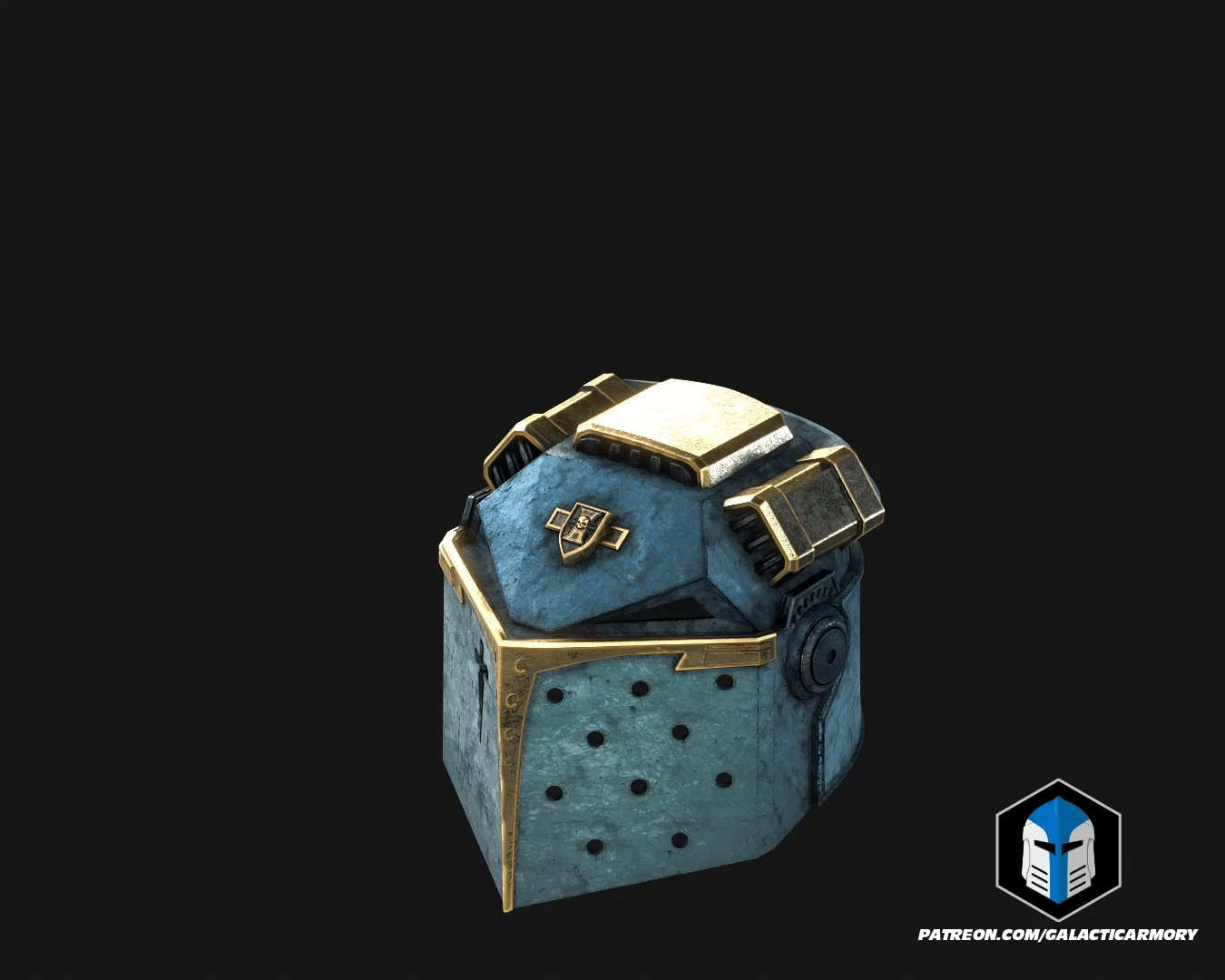 Grey Knight Helmet