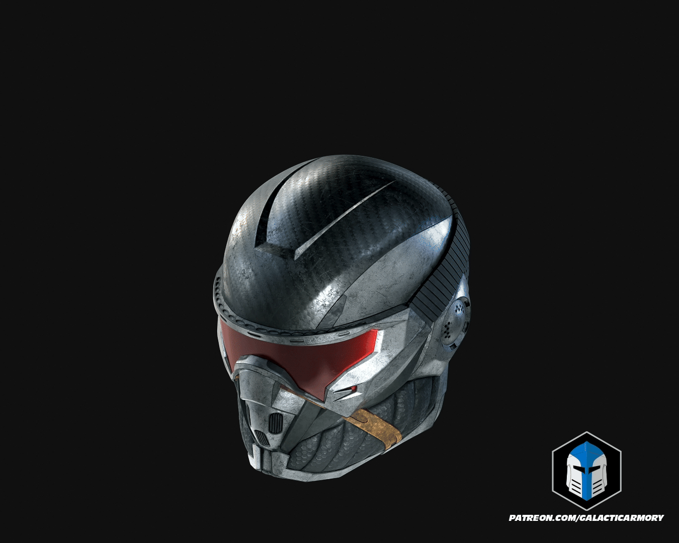 Props and Cosplay Available at Mediocre Studios: Crysis Helmet