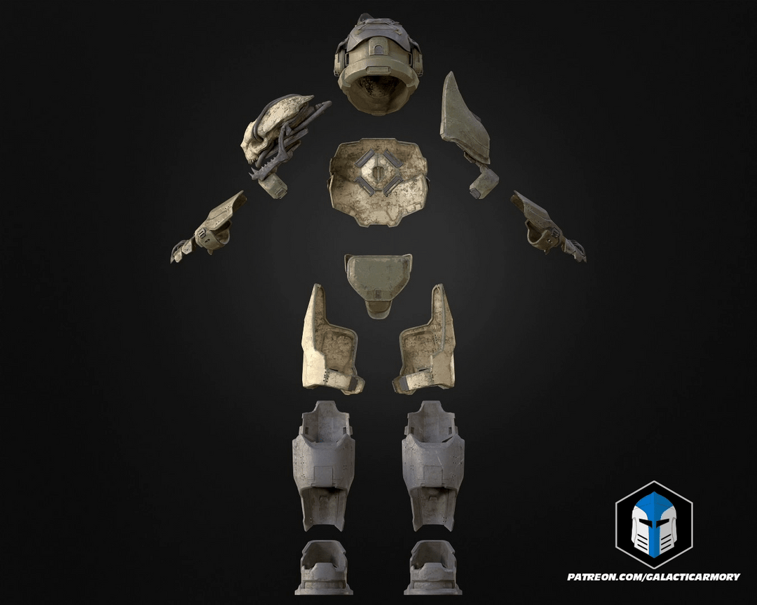 Halo Infinite Rakshasa Armor Set