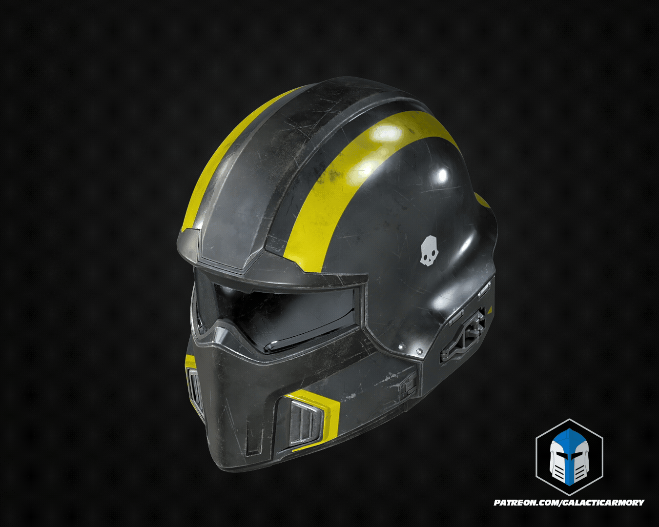Helldivers B-01 Basic Helmet Mk II