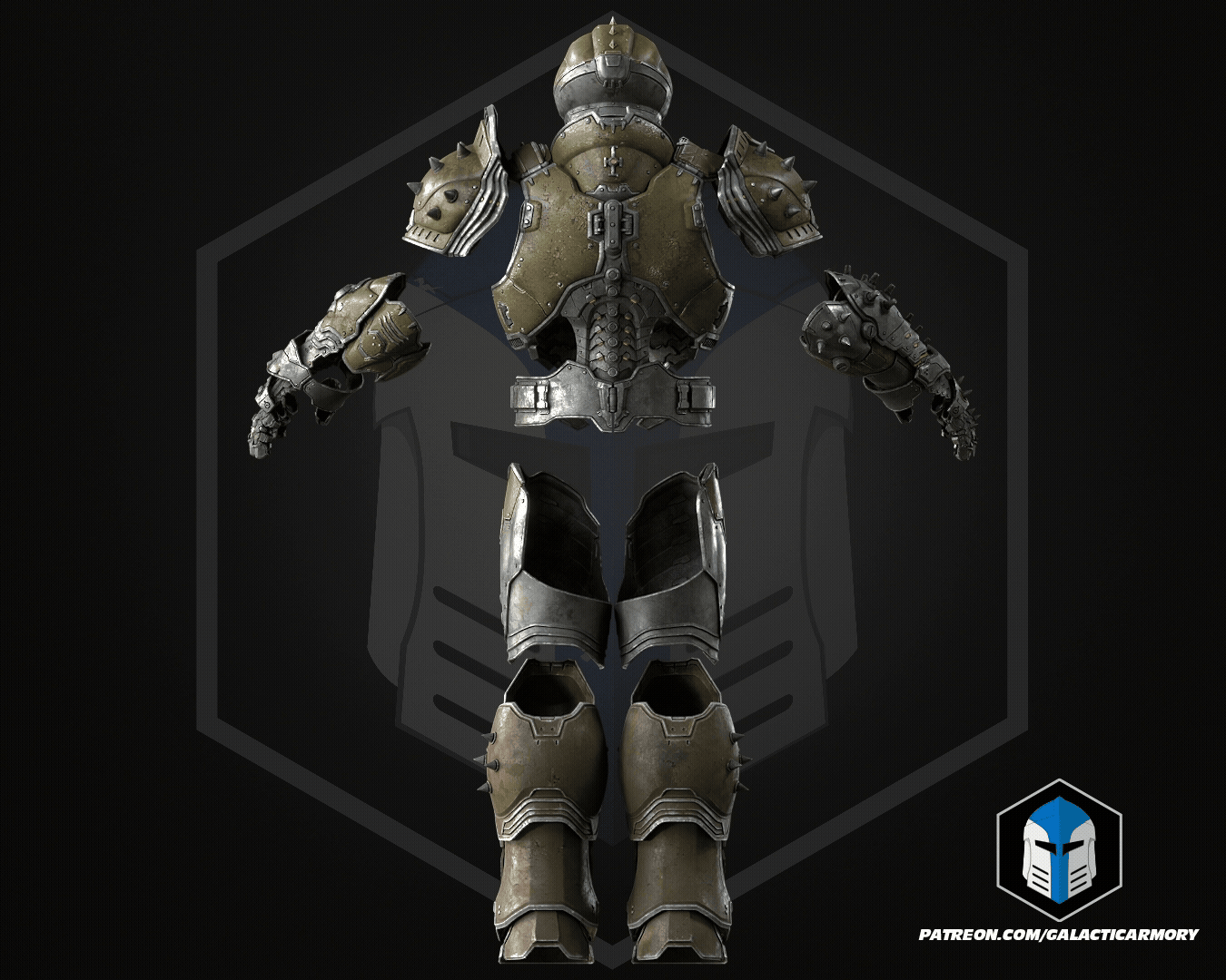 Dark Ages Doom Slayer Armor Set