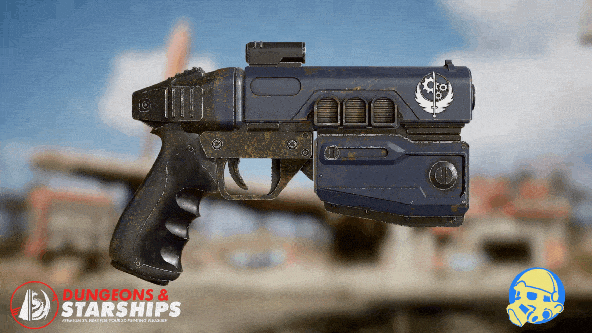 Brotherhood of Steel Crusader Pistol