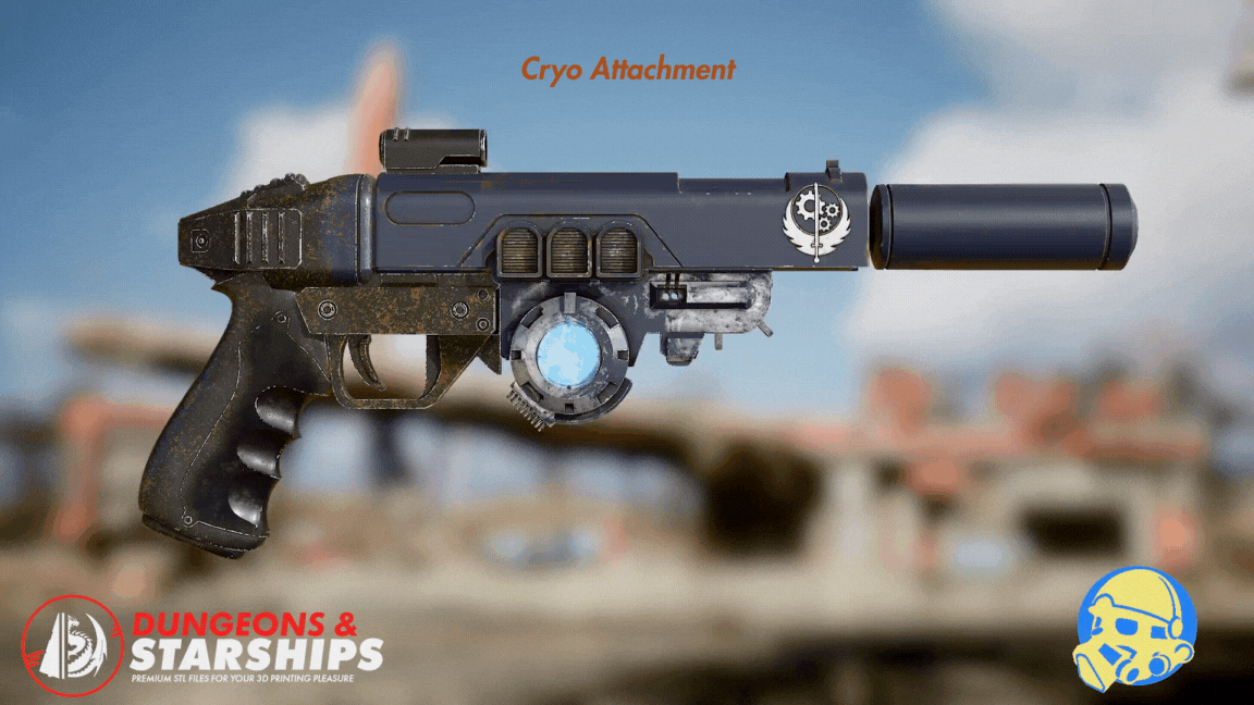 Brotherhood of Steel Crusader Pistol