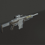 Helldivers Dilligence Marksmen Rifle