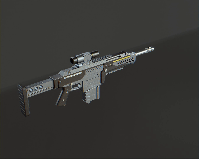 Helldivers Dilligence Marksmen Rifle