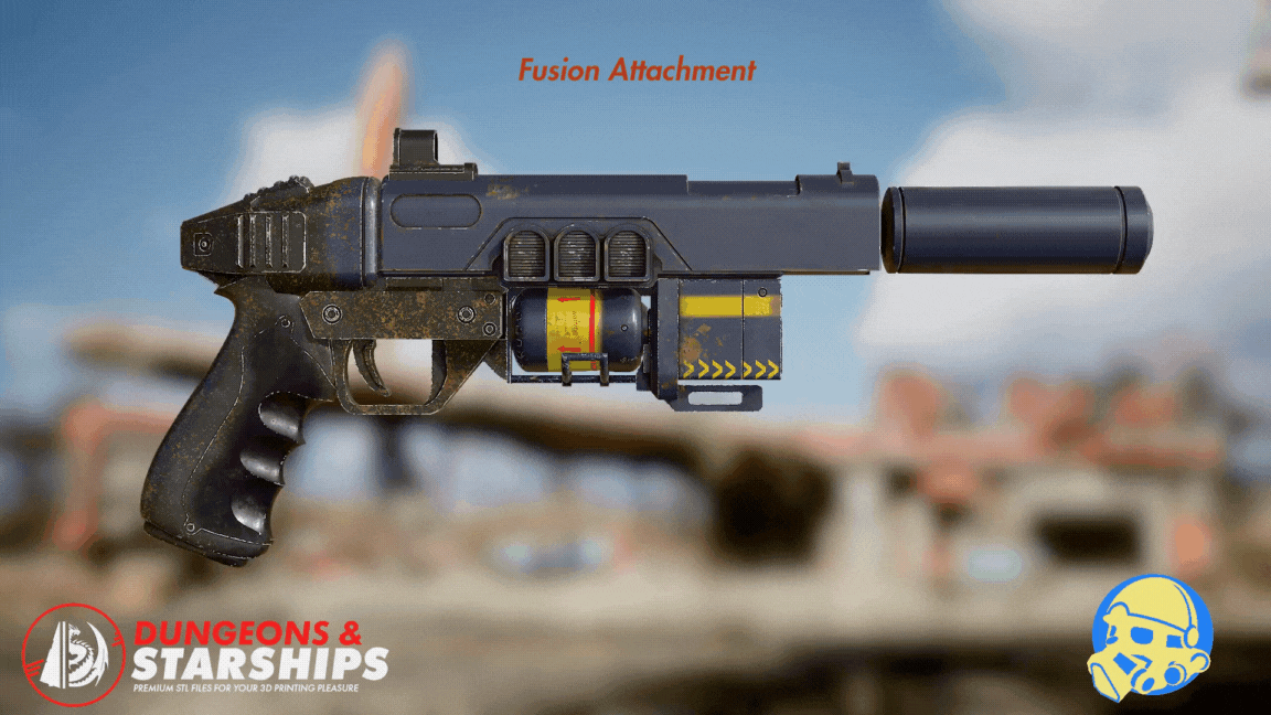 Brotherhood of Steel Crusader Pistol