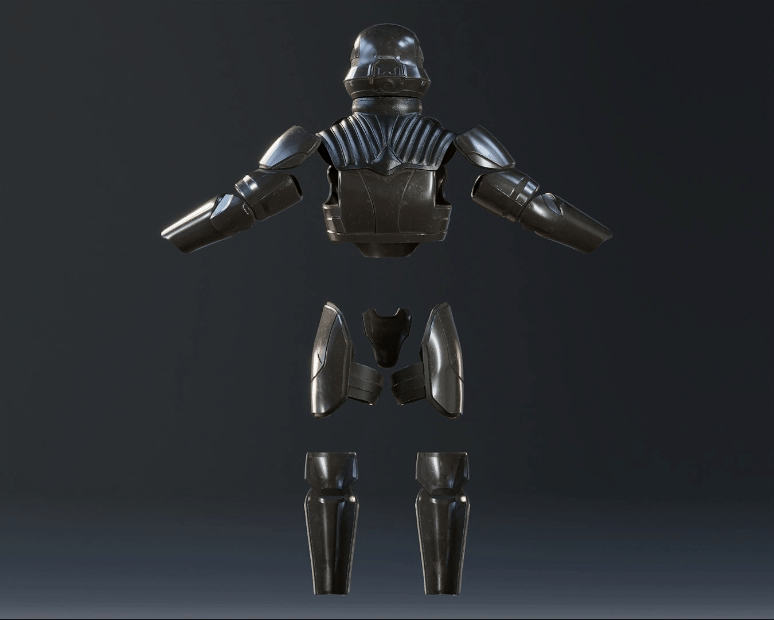 Helldivers Exterminator Armor Set