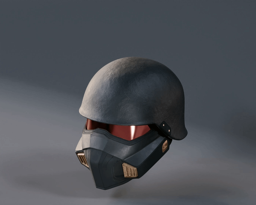 Helldivers Light Gunner Helmet