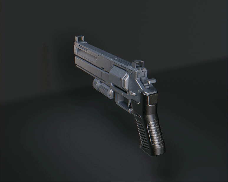 Senator Revolver Prop Helldivers Senator Revolver - Replica Prop – Mediocre Studios