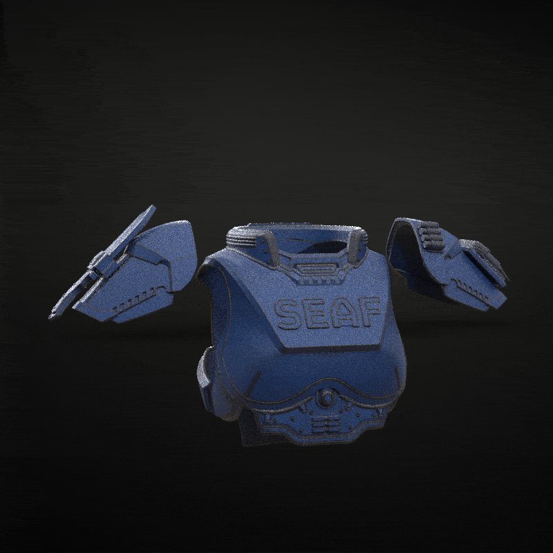 SEAF Girlfriend Armor Set