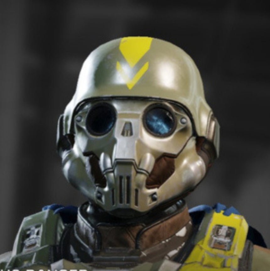 Mediocre StudiosAF - 50 Noxious Ranger HelmetCosplay Helmet