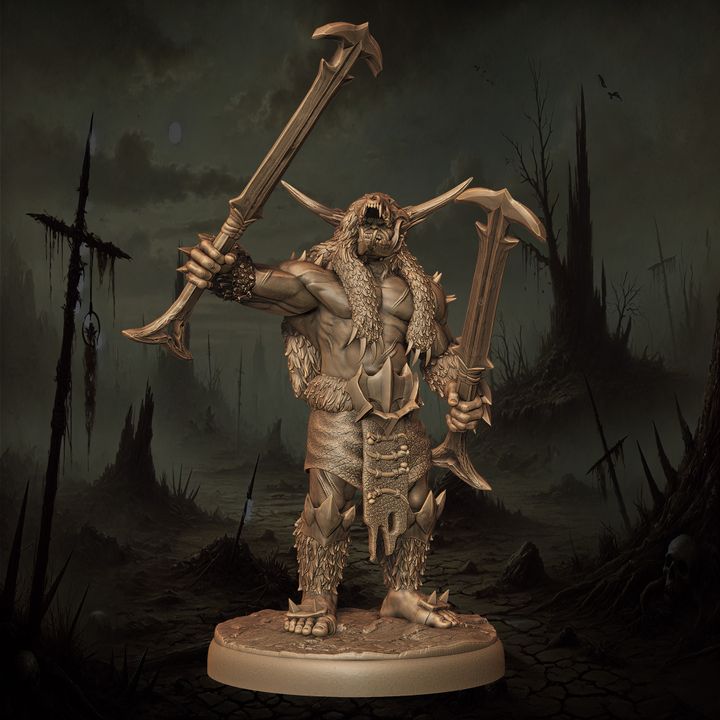 Mediocre StudiosArmy of Darkness: Seven OrcsTabletop Gaming Miniature