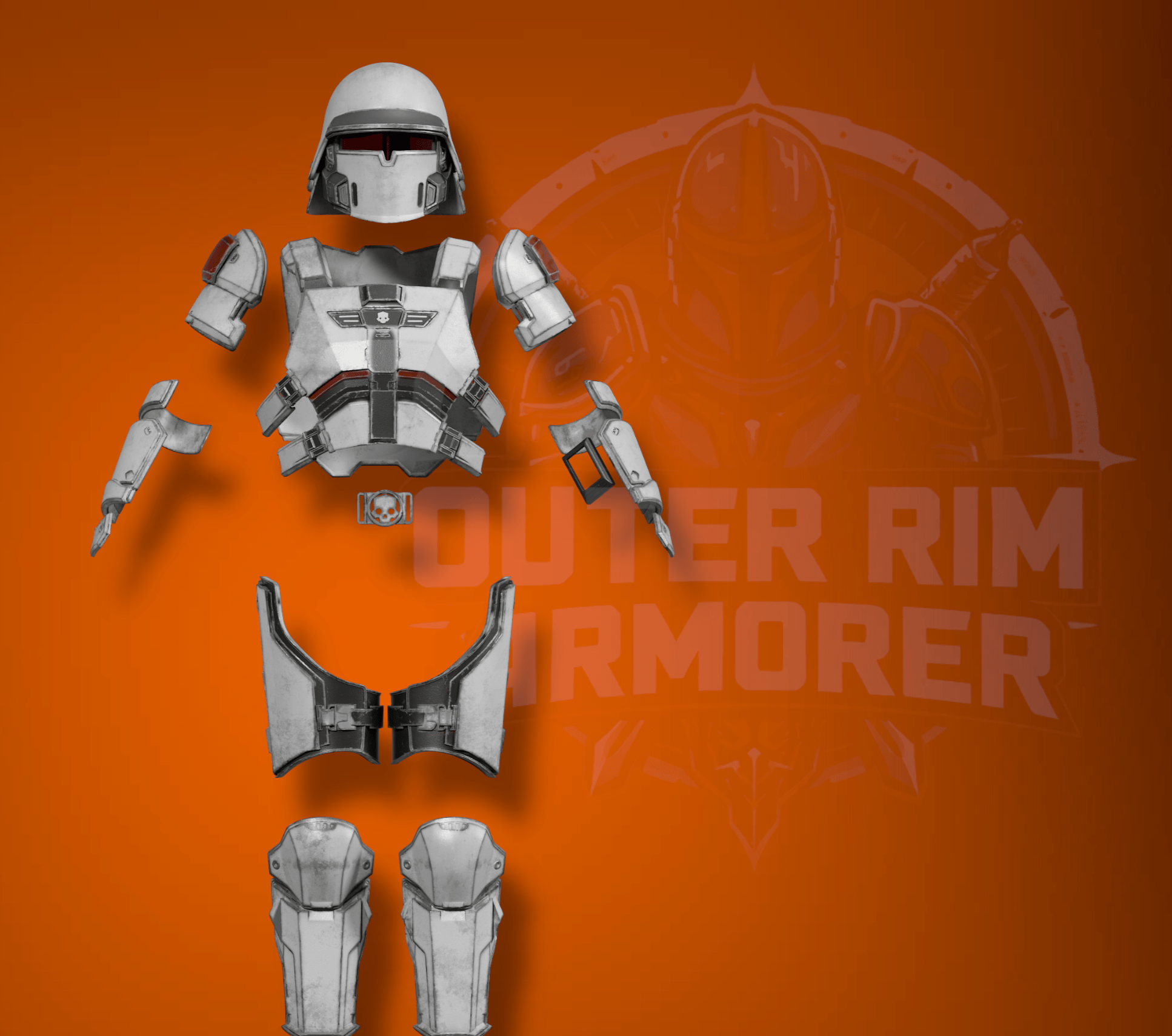 Mediocre StudiosB - 24 Enforce Armor SetCosplay