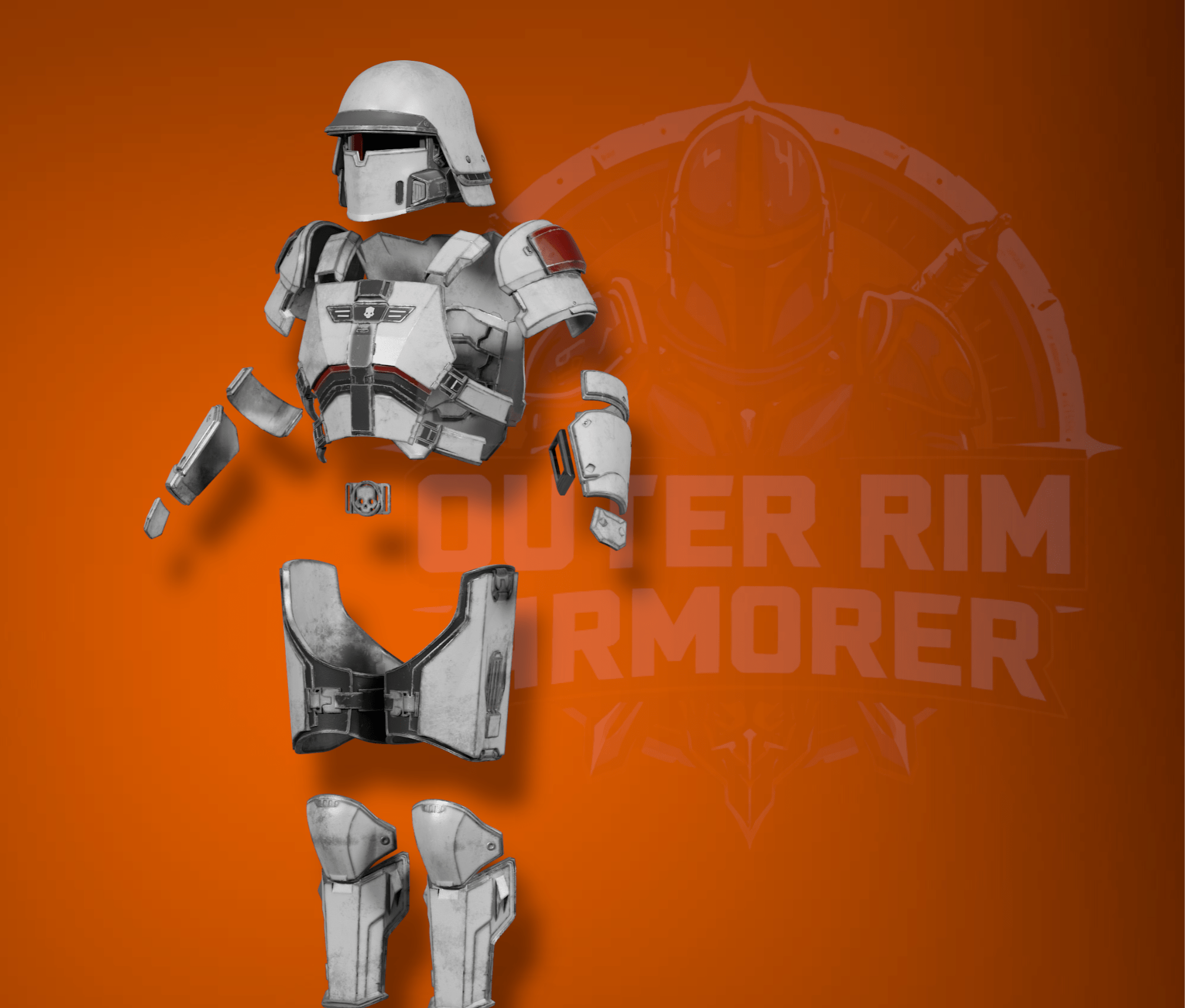 Mediocre StudiosB - 24 Enforce Armor SetCosplay